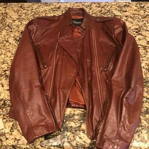 Vintage Men's Leather Jacket